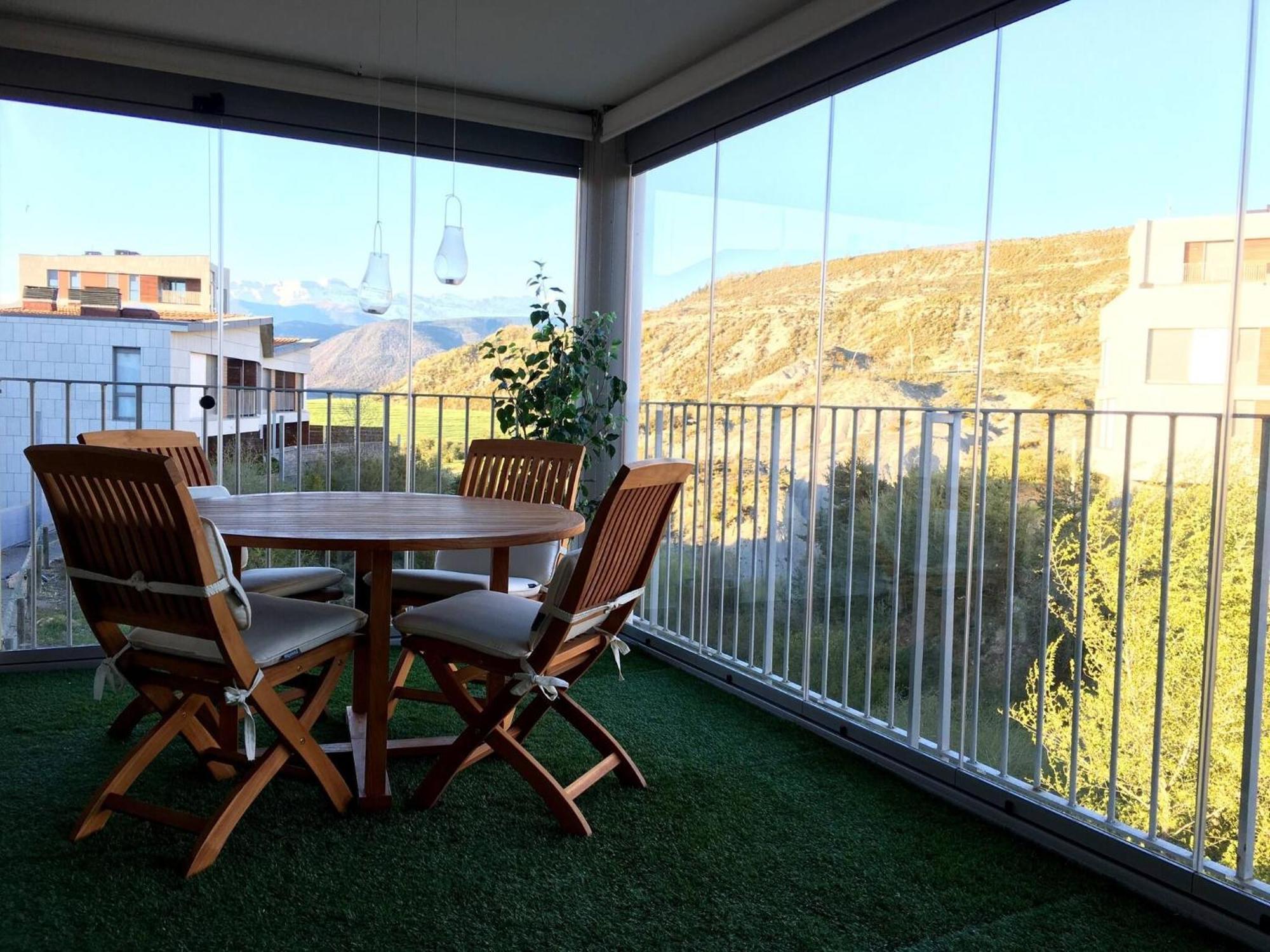 Coqueto Apto Con Vistas En Las Margas Golf N001 Sabiñánigo Exteriör bild